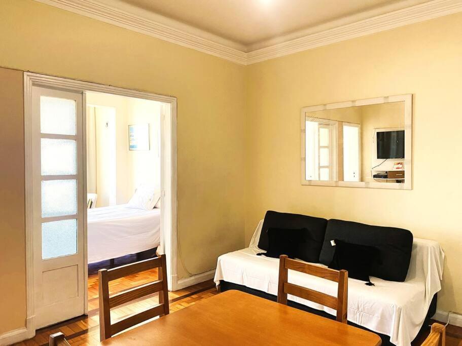 Apartamento De Frente Para O Mar De Copacabana 里约热内卢 外观 照片